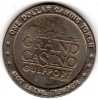 Grand Casino Gulfport : 1 Dollar  Slot Machine Gaming Token 1993 : Gulfport, Mississippi - Casino