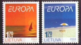 2004 - LITUANIA - EUROPA CEPT - LE VACANZE / HOLIDAYS. MNH - 2004