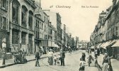 CPA 50 CHERBOURG RUE DE LA FONTAINE 1906 - Cherbourg