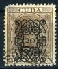 CUBA 1883, SOBRECARGA "C"  USADO, EDIFIL 82, ALTO VALOR DE CATALOGO - Kuba (1874-1898)