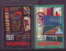 2003 - ALBANIA - EUROPA CEPT POSTERS - 2 FRANCOBOLLI. MNH - 2003