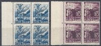 1950 TRIESTE A FIERA DI TRIESTE QUARTINA MNH ** - RR9231 - Neufs