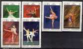 Intl. Ballet Festival, Havana. MNH. Scott 1232-37. Cuba 1967 - Unclassified
