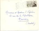 N°   1277  TULLE   Vers  MAURIAC      Le 20 JUILLET 1960 - Covers & Documents