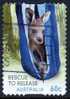 Australia 2010 Wildlife Caring - Rescue To Release - 60c Eastern Grey Kangaroo Self-adhesive Used - Used Stamps