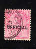 Jamaica 1890-91 Queen Victoria Official Stamp 1p Used - Giamaica (...-1961)