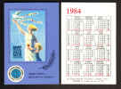Delcampe - 1984,  Calendars  Of USSR- 0108 - Small : 1981-90