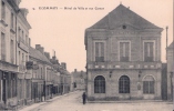 14 - ECOMMOY - Hôtel De Ville Et Rue Carnot CPA  écrite  En 1916 - Ecommoy