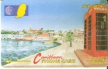 TARJETA DE GRENADA DE PAISAJE COSTERO Y CABINA 105CGRA - Grenada