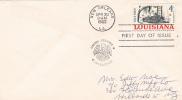 FDC Louisiana  - Scott # 1197 - 1961-1970