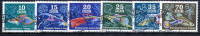 DDR 1976 Tropical Fish Set Used.  Michel 2176-85 - Used Stamps
