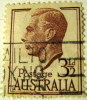 Australia 1950 King George VI 3.5d - Used - Used Stamps