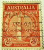 Australia 1935 Anzac Commemoration Cenotaph Whitehall 2d - Used - Gebruikt