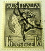 Australia 1948 Hermes And Globe 1s 6d - Used - Used Stamps