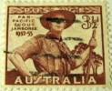 Australia 1952 Pan-Pacific Scout Jamboree 3.5d - Used - Oblitérés