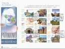 ESPAÑA / SPAIN (2001). Sobre Primer Día PATRIMONIO MUNDIAL HUMANIDAD / WORLD HERITAGE - Tarragona Postmark - Briefe U. Dokumente