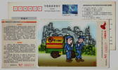 Safety Of Chemicals Workplace Area,CN 06 Jilin Knowledge Competition Of Safe Production Advertising Pre-stamped Card - Unfälle Und Verkehrssicherheit