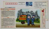 Safety Of Chemicals Workplace Area,CN 06 Jilin Knowledge Competition Of Safe Production Advertising Pre-stamped Card - Accidentes Y Seguridad Vial