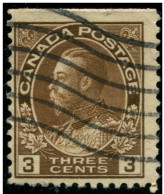 Pays :  84,1 (Canada : Dominion)  Yvert Et Tellier N° :   110-1 (o) Du Carnet - Single Stamps