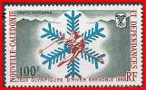 NEW CALEDONIA 1967 WINTER OLYMPICS / GRENOBLE SC#C56 MNH CV$18.00 SKIING - Nuevos