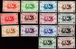 REUNION ISLAND..1943..Michel # 266-279...MLH. - Unused Stamps