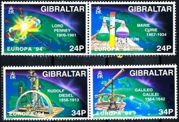 Mint Stamps Europa CEPT 1994  From Gibraltar - 1994