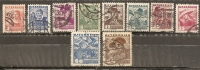 Autriche Austria 1934 Costumes Definitives Obl - Used Stamps