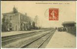 CPA  BOURGTHEROULDE, La Gare  3782 - Bourgtheroulde