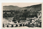 MONTREJEAU - Vue Sur La Garonne Et Avenue De Polignan (1951) - Montréjeau