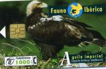 TELECARTE UTILISEE ....FAUNE IBERIQUE.....AGUILA IMPERIAL.....VOIR PHOTO SCANNEE - Collections