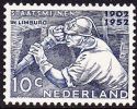 1952 50 Jaar Nederlndse Staatsmijnen 10 Ct Blauw Ongestempeld NVPH 582 - Ungebraucht