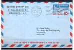 1961 Aérogramme, Air Letter, Jet Airliner, N°  UC32 Voyagé Vers Belgique - 1941-60