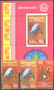 INDONESIA -  BLOCK - BIRDS, VOGELS, OISEAUX  - **MNH - 1982 - Colecciones & Series