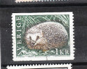 Svezia   -   1996.  Riccio.  Hedgehog - Rongeurs