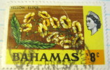 Bahamas 1971 Yellow Elder 8c - Used - 1963-1973 Ministerial Government