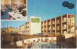 Vancouver BC Canada, TraveLodge Motel, Autos Swimming Pool, C1950s Vintage Postcard - Vancouver