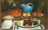 Calgary AB Canada, Barney's Fine Foods Restaurant, Fried Chicken Dinner C1950s Vintage Postcard - Calgary