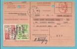 ONTVANGKAART Met Fiscale-zegel Met Firmaperforatie U.P.L. "Usines Peters-Lacroix Haren" - 1909-34