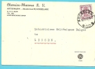 711 Op Kaart Met Firmaperforatie (perfin) Van "Chemico-Pharma" Te ROESELARE - 1934-51