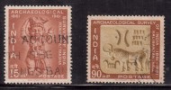 India Used 1961, Set Of 2 Archeology,  Archeological Survey, History, Cave & Indus Valley Civilisation. - Used Stamps