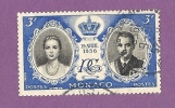 MONACO TIMBRE N° 475 OBLITERE MARIAGE PRINCIER - Usati