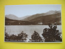 TARBET SHOWING HOTEL AND THE COBBLER Loch Lomond - Argyllshire