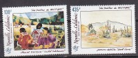M4672 - COLONIES FRANCAISES NOUVELLE CALEDONIE AERIENNE Yv N°278/79 ** Peintres Du Pacifique - Ongebruikt