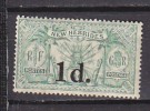 P3867 - BRITISH COLONIES NEW HEBRIDIES Yv N°77 * - Nuevos