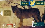 TELECARTE UTILISEE ....FAUNE IBERIQUE.....LOBO...VOIR PHOTO SCANNEE - Collezioni