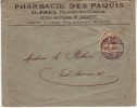 Lettre : Pharmacie Des Pâquis, Pharmacien - Chimiste, Genève 19.2.1896 - Covers & Documents
