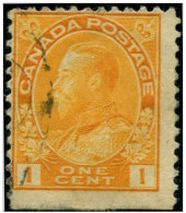 Pays :  84,1 (Canada : Dominion)  Yvert Et Tellier N° :   108-3 (o) Du Carnet - Timbres Seuls