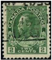 Pays :  84,1 (Canada : Dominion)  Yvert Et Tellier N° :   109-1 (o) Du Carnet - Timbres Seuls