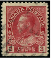 Pays :  84,1 (Canada : Dominion)  Yvert Et Tellier N° :   111-3 (o) Du Carnet - Einzelmarken