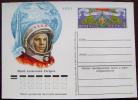 1976 RUSSIA POSTAL CARD 15 YEARS OF FIRST SPACE FLIGHT JURIJ GAGARIN YURI - Russia & USSR